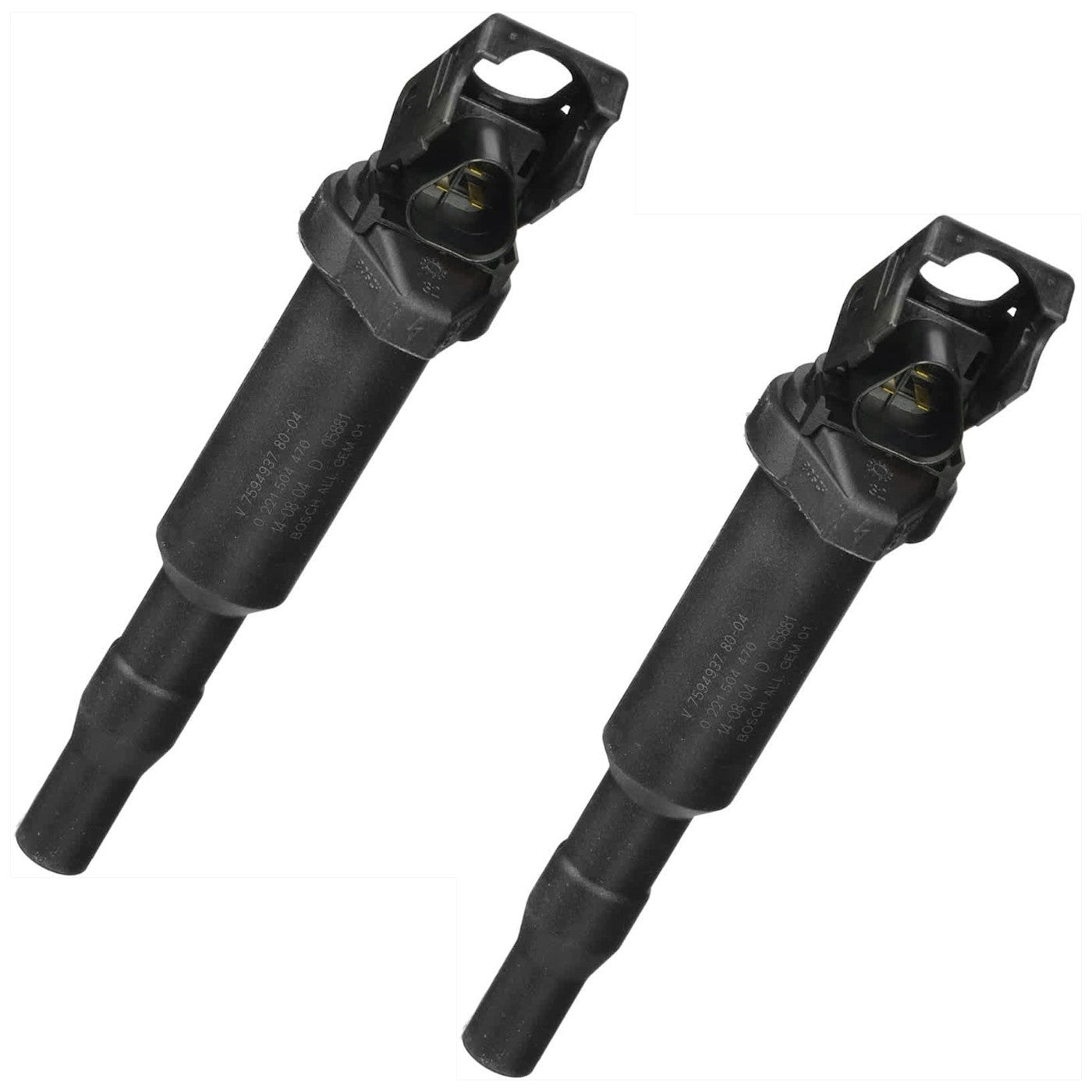Set of 2 Ignition Coils for BMW 5 Series (550, 650, 760)
