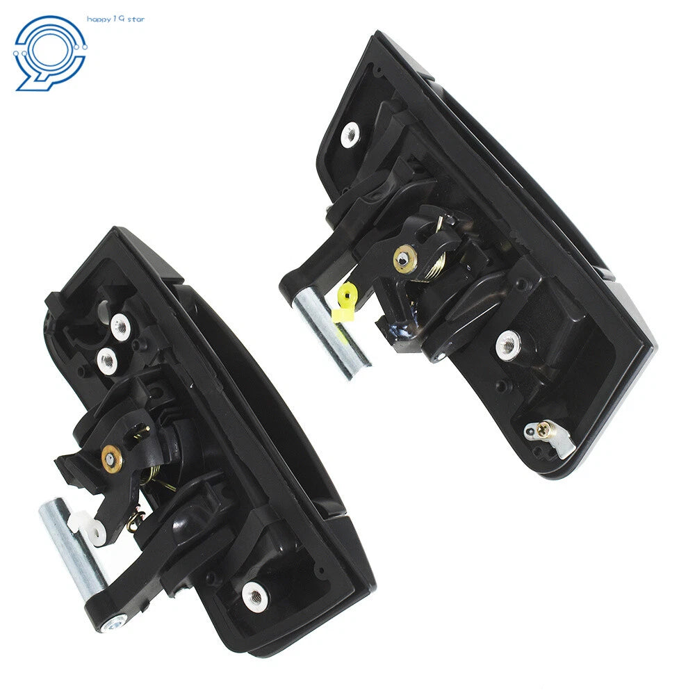 Set of 2 Black Plastic Outside Door Handles for Nissan 350Z (2003–2009)