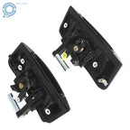 Set of 2 Black Plastic Outside Door Handles for Nissan 350Z (2003–2009)