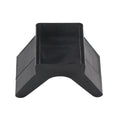 2 Inch V Bow Stop for Boat Trailer - Black Molded Rubber