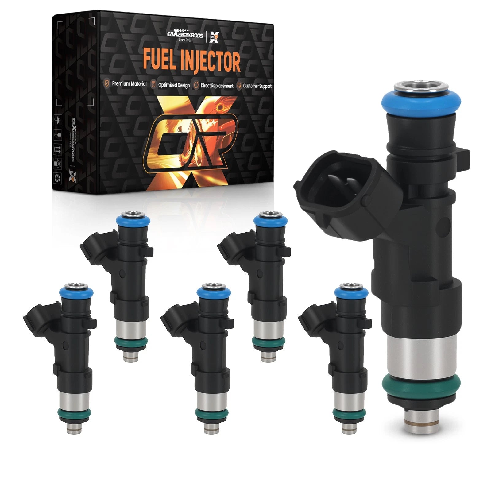 6PCS Fuel Injector Set for Infiniti FX35 G35 M35 (2004–2008)