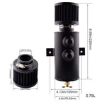 10AN Oil Catch Can Reservoir Tank for Universal Applications (2 Port)