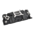 Aluminum Dual Plane Intake Manifold for SBC Chevy 305 327 350 383 (1955–1986)