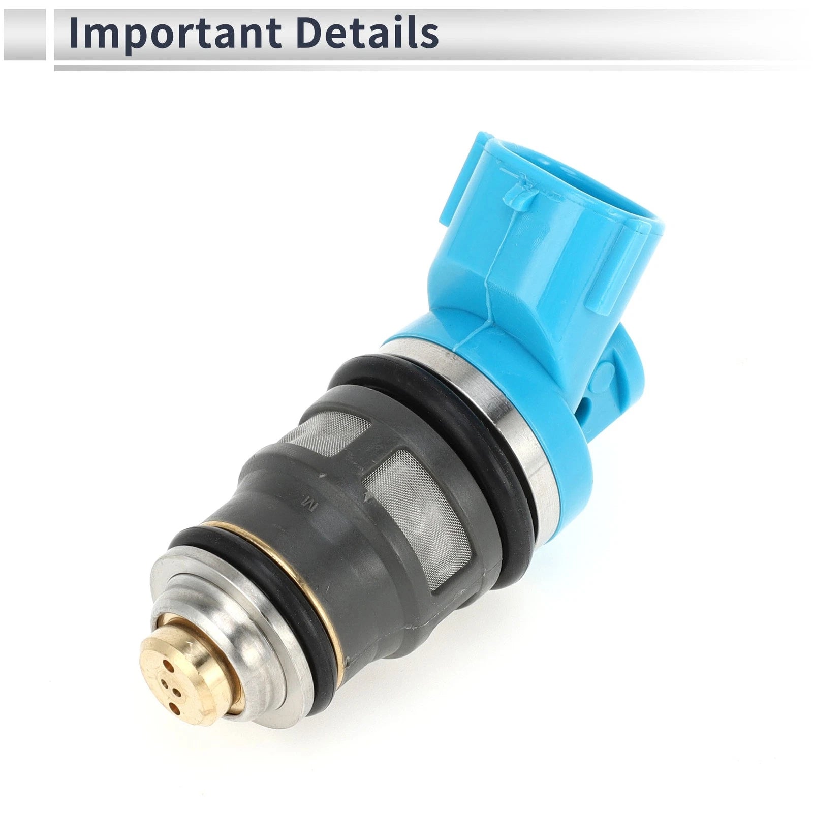 Fuel Injector for Toyota Hilux RZN14 Hiace RZH1 Dyna RZY2 (1 Pc) Blue Silver Tone