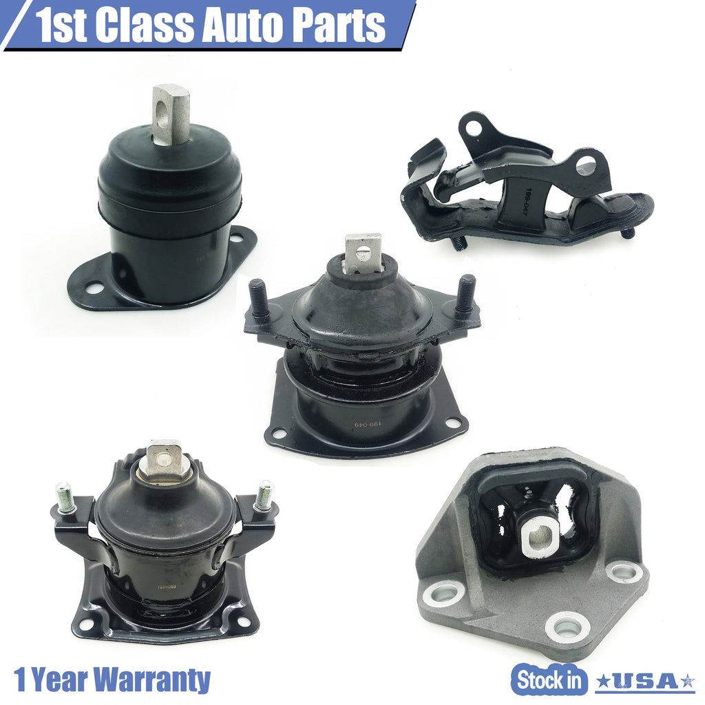 Set of 4 Engine Motor & Trans Mounts for Acura TL (2004–2006)