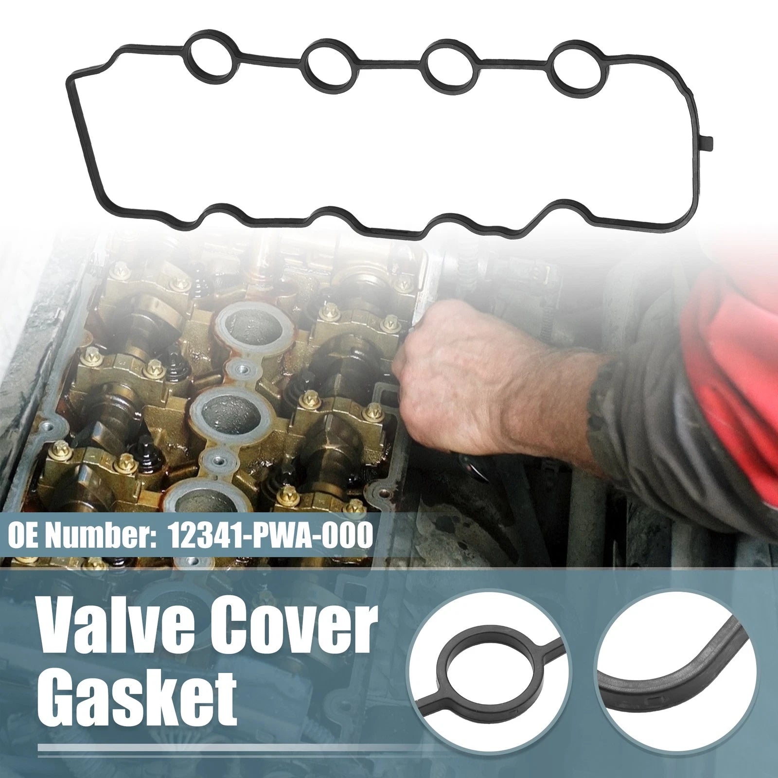 Valve Cover Gasket for Honda City (2005–2008) NO.12341-PWA-000