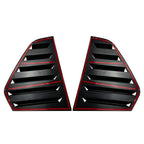 Rear Window Side Vent Shutter Louver Cover Trim for VW Golf 8 (2020-2022)