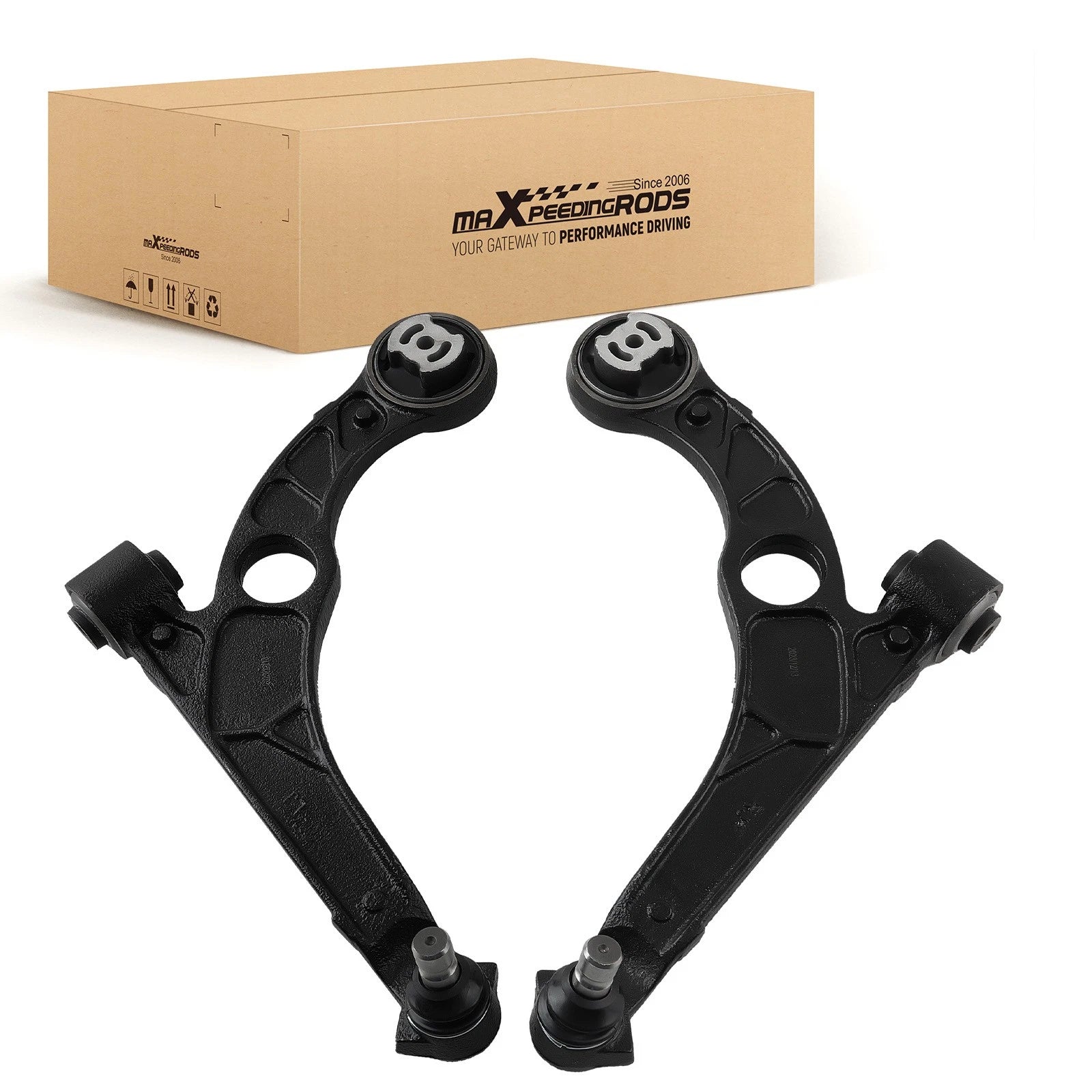 2Pcs Front Lower Control Arm Kits for Chrysler 200 Dodge Dart (2013–2016)
