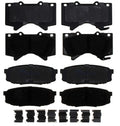 Set of 4 Ceramic Brake Pads for Lexus LX570, Toyota Tundra (2016–2021)