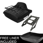 Matte Chopped Trunk Backrest Pad for Harley Touring (2014–2023)
