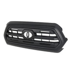 Front Bumper Grille for Toyota Tacoma (2016–2021) Black Plastic