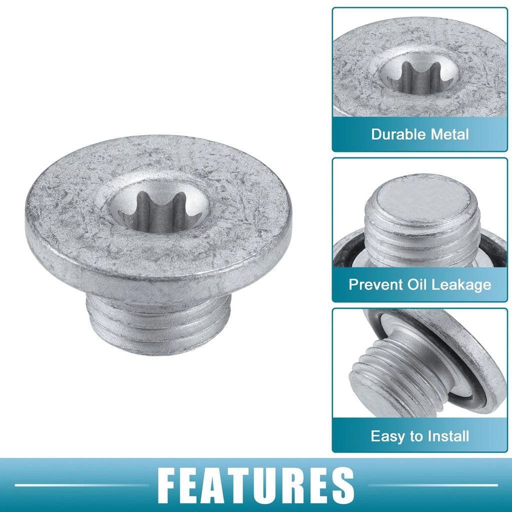 2pcs Oil Drain Plug No. 90502556 for Chevrolet Astra (2000–2008) Metal