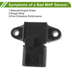 MAP Sensor for Ford EL King Ranch Sport (No.AA5ZF479AB)