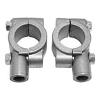 ATV Rear-View Mirrors 7/8" Handlebar Mount Adapters