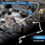 A/C Refrigerant Liquid Hose for BMW 525i (2004–2005) No. 64536910804