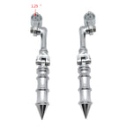 Highway Foot Pegs for Harley Touring (1 1/4" Engine Guard Mount Clamp)
