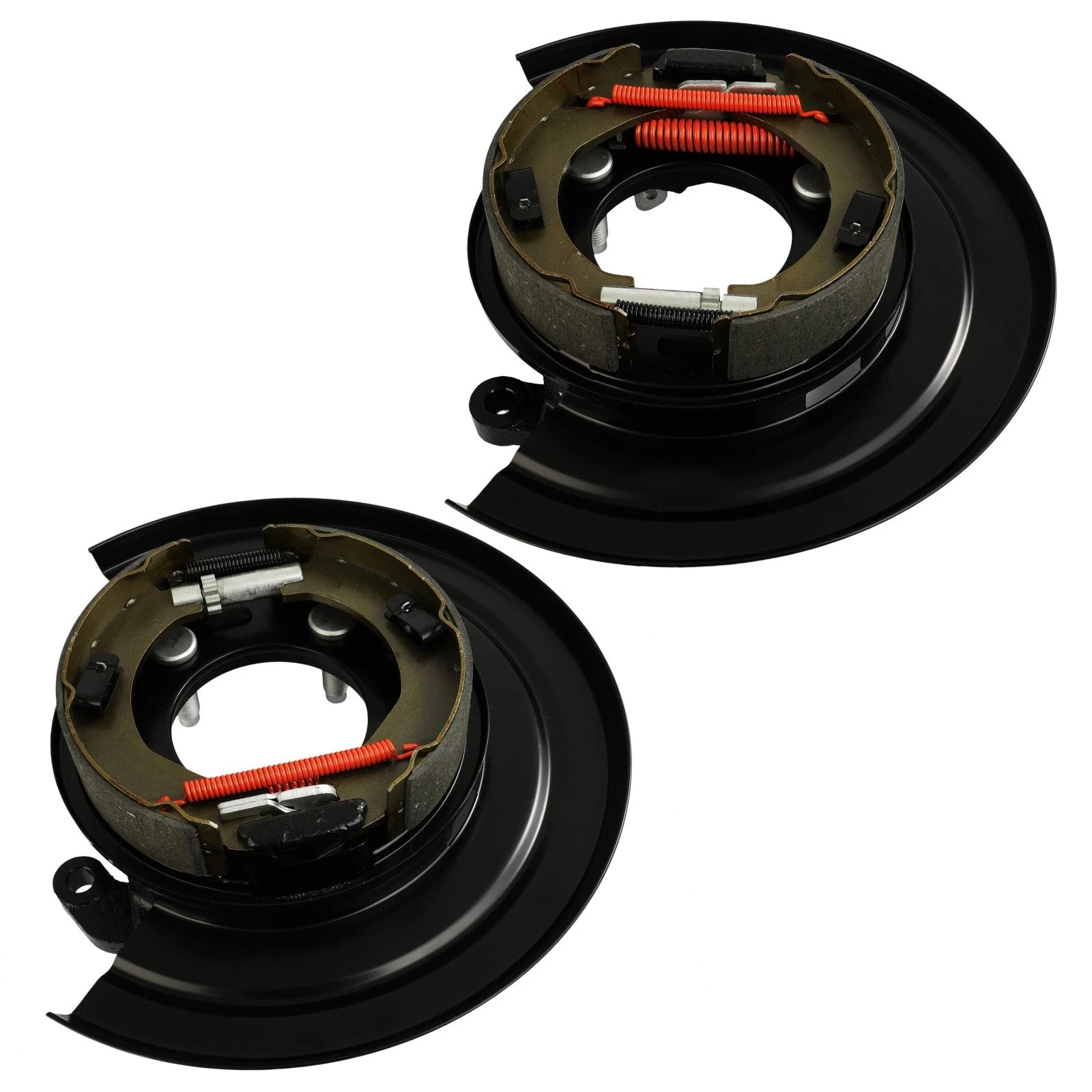 Set of 2 Rear Brake Dust Shield Backing Plates for Ford F250 F350 Excursion (1999–2007)