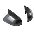 Pair Carbon Look Rearview Side Mirror Cover Cap Trim for Cadillac CT4 (2020–2024)