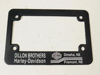 Black License Plate Cover for Harley-Davidson