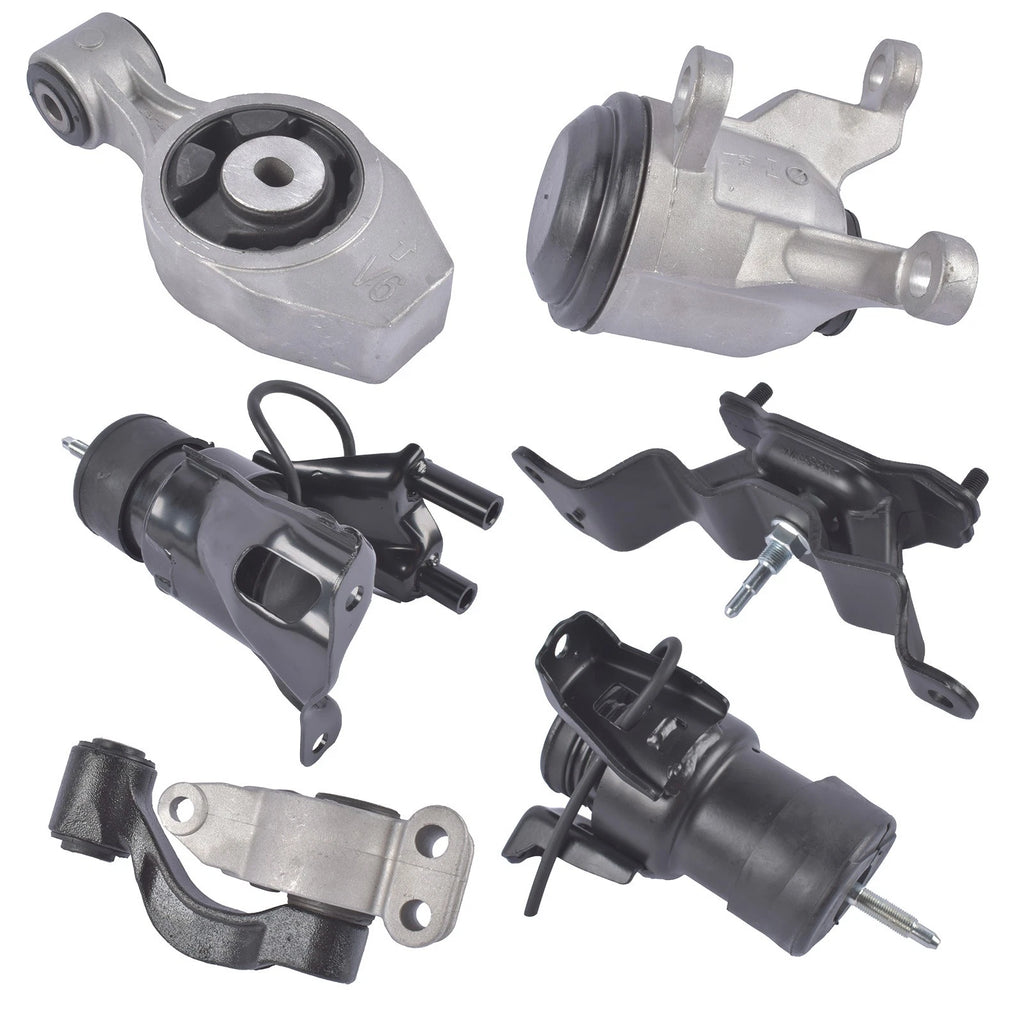 Set of 6 Engine and Transmission Mounts for Nissan Murano (2015–2024)
