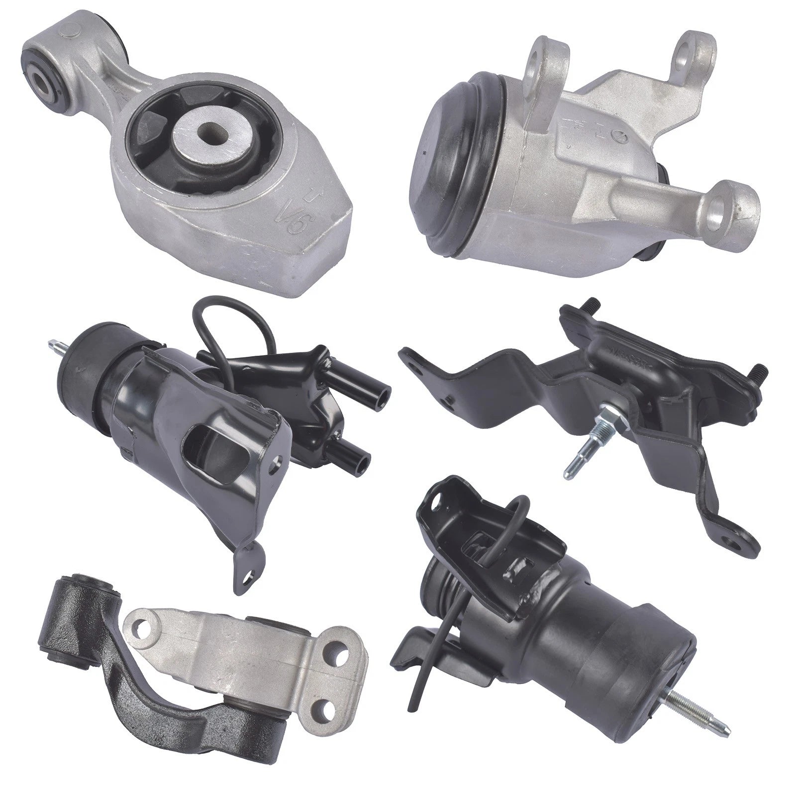 Set of 6 Engine and Transmission Mounts for Nissan Murano (2015–2024)