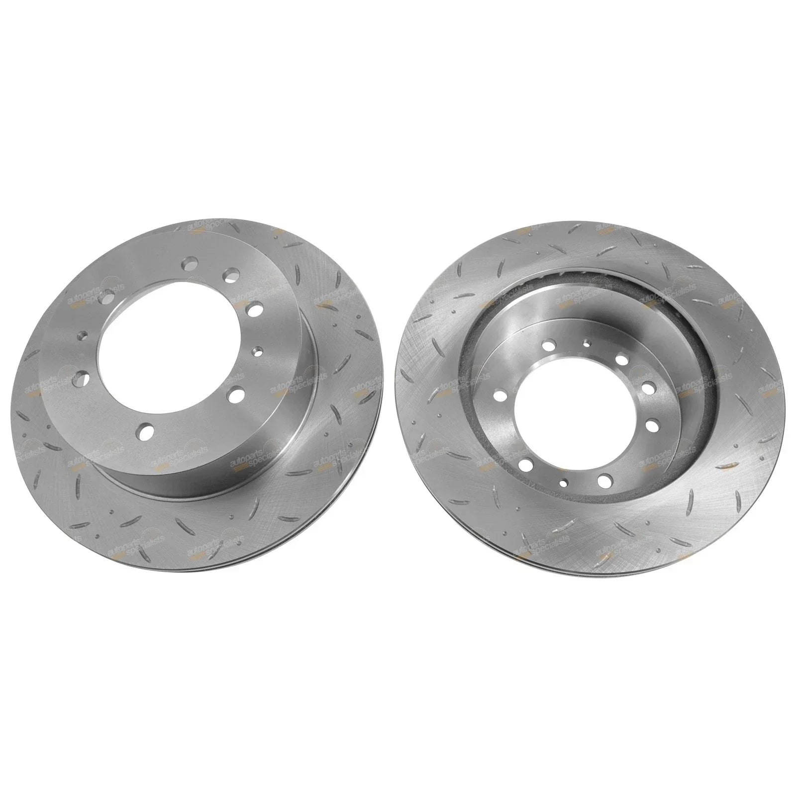 Disc Brake Rotors Rear Slotted Drilled for Patrol GQ Y60 GU Y61