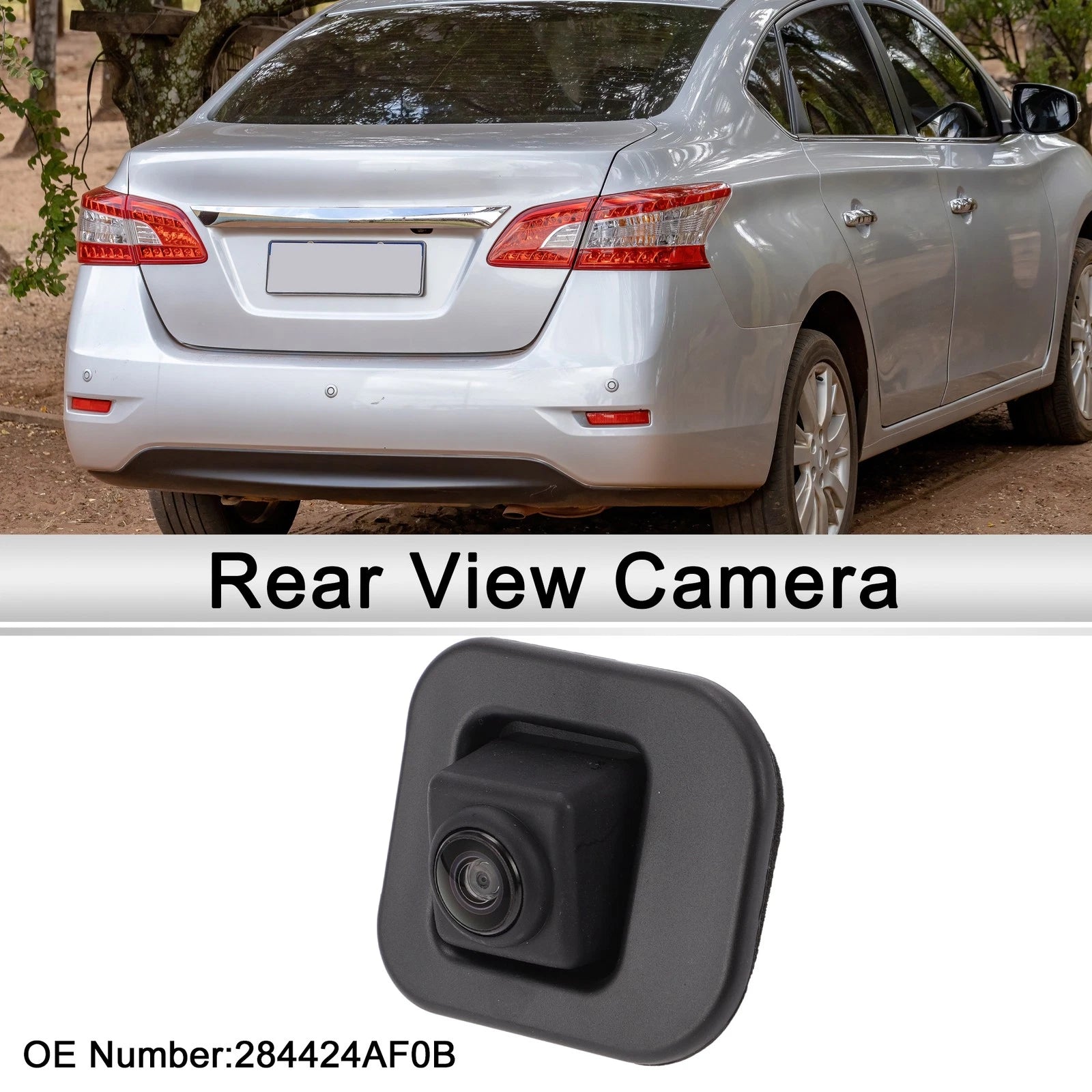 Rear View Backup Camera for Nissan Sentra (2018–2019) 120-180 Degree