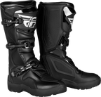 Fly Racing Maverik LT Enduro Boots for Men (2020–2024) Offroad Black Size 7