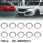 10pcs M14 Oil Drain Plug Gasket for Mitsubishi Lancer Outlander Eclipse (MD050317)
