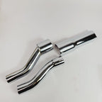 Muffler Adapter Kit for Harley Trike (2017–2024) - Chrome 1802-0387