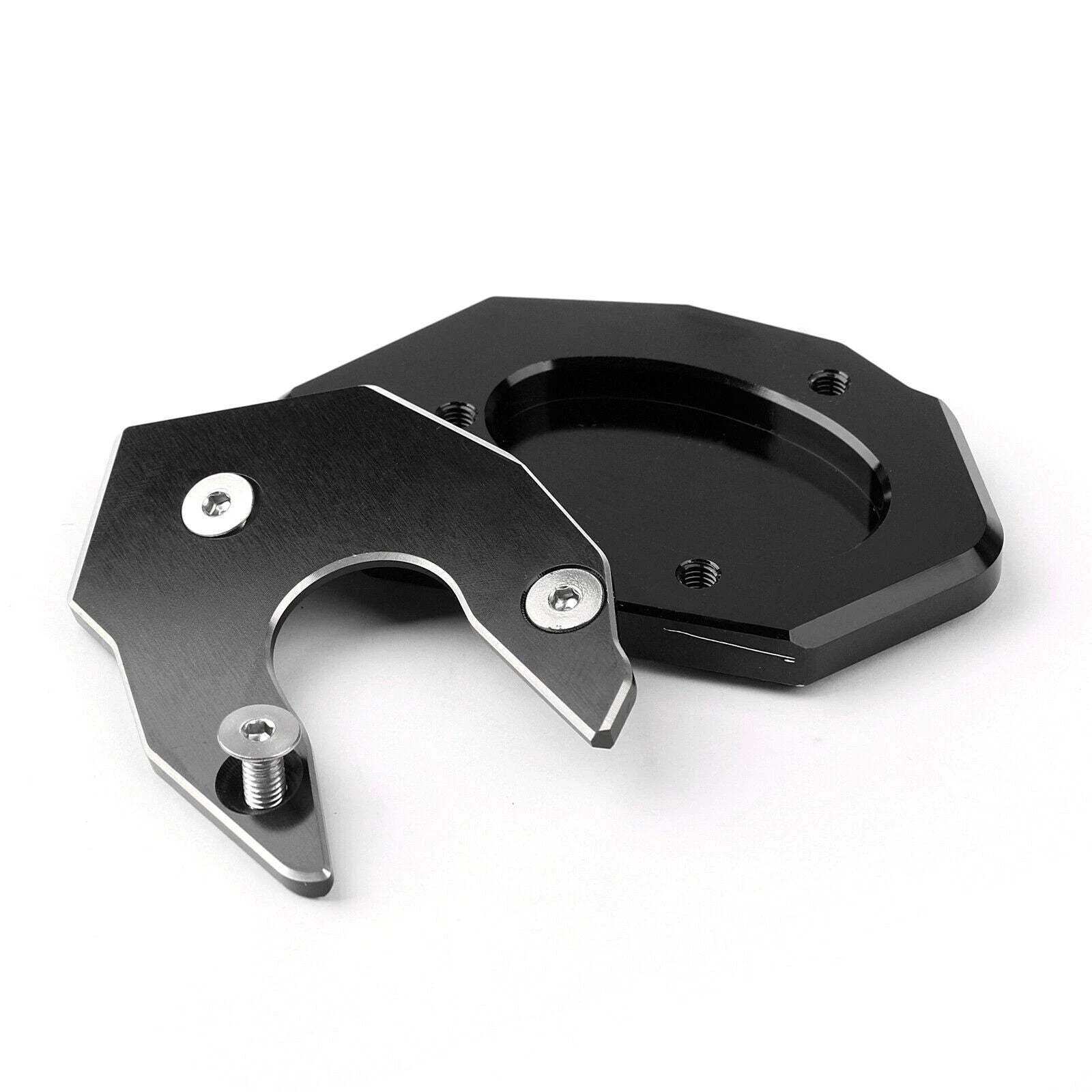 Kickstand Side Plate Extension Pad for Kawasaki Z1000 Z800 ZX-10R ER6F (2010–2023)