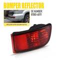 Red Rear Bumper Reflector Light for Toyota 4Runner (2003–2005) Right Side