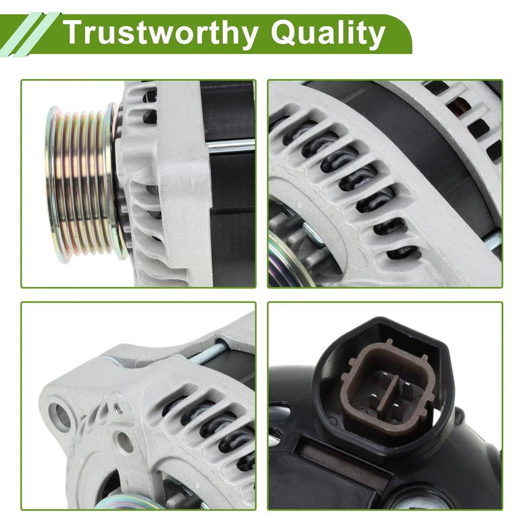 Alternator 130A 12V for Honda Odyssey (2005–2007) No. 31100RDJA01