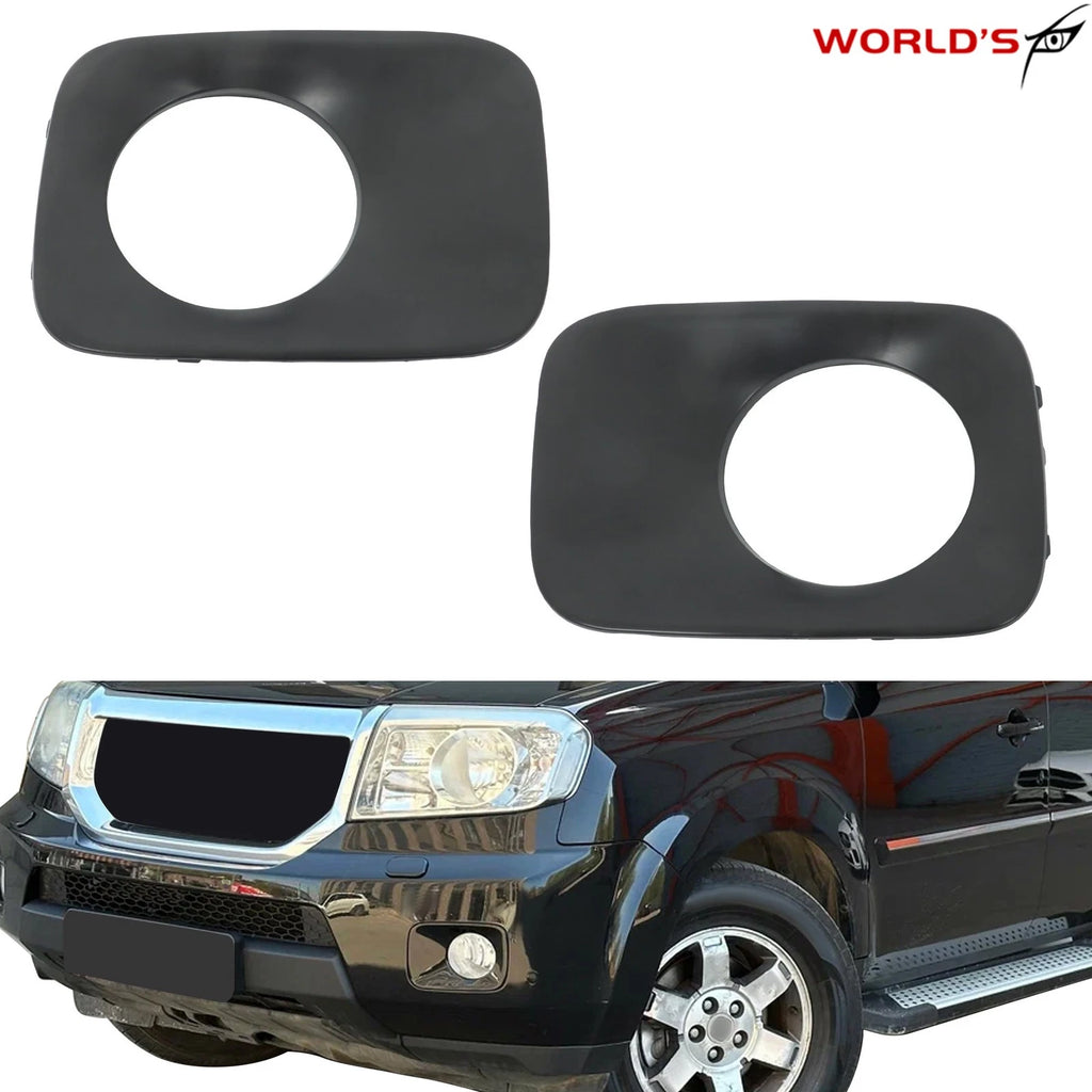 Set of 2 Fog Light Cover Trim for Honda Pilot (2009–2011)