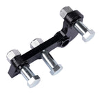 L-shaped bracket for Mini Excavator Hydraulic Clip Thumb (Three Holes)