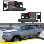 Set of 2 Front Left + Right Interior Door Handles for Toyota Tundra (2000–2006)