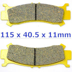 Front Rear Brake Pads for Honda Talon 1000 1000R 1000X 1000X-4 2019–2026