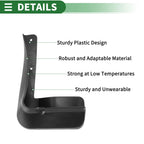 Mud Flaps Splash Guards Set of 4 for Honda Jade (2013–2016)
