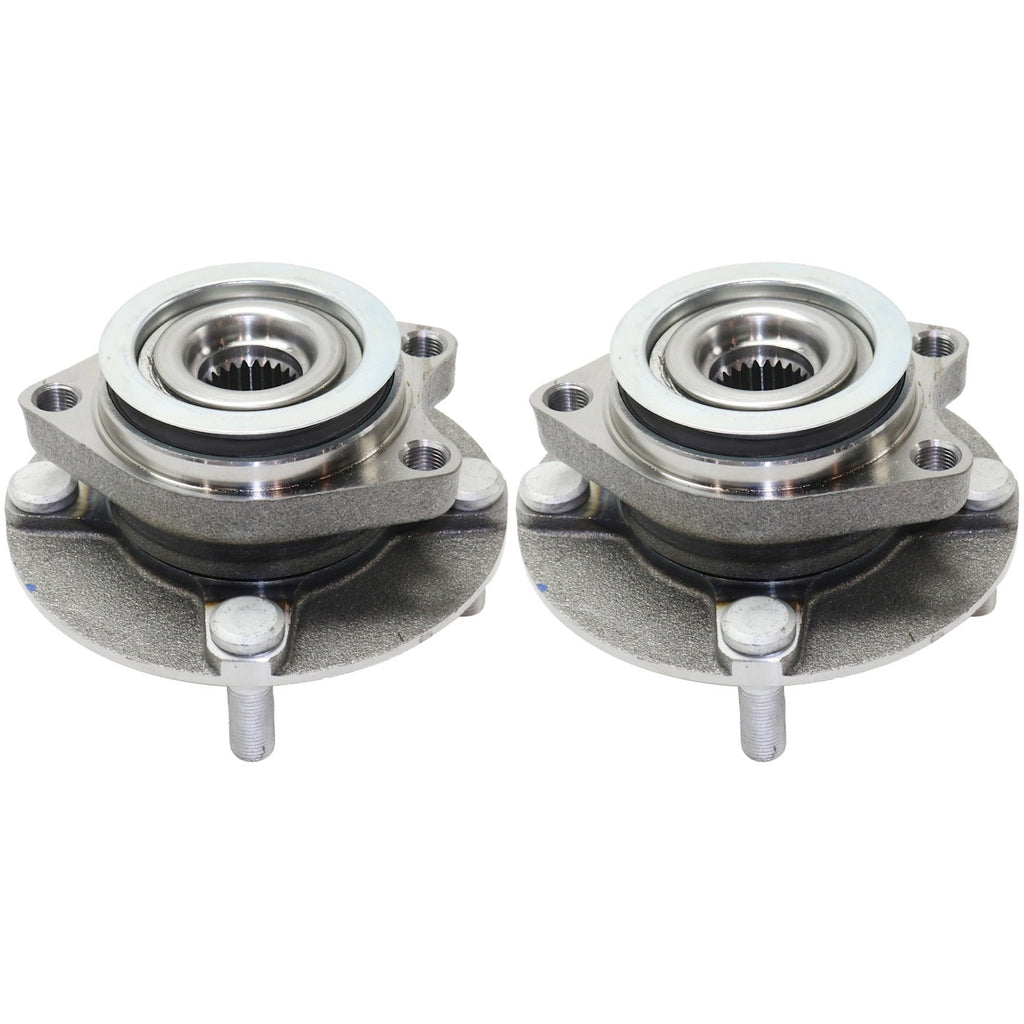 Wheel Hubs for Nissan Cube (2009–2014) Front Left & Right with Bearing