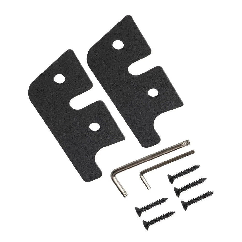 Sun Visor Fix Kit for Jeep Wrangler JK (2018–2024) - 2 Clips, 4 Screws