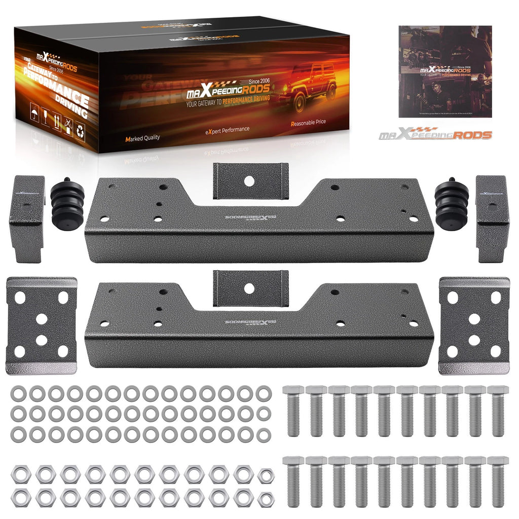 C-Notch 6" Rear Lowering Flip Kit for Chevy Silverado C1500 (1988–1998)