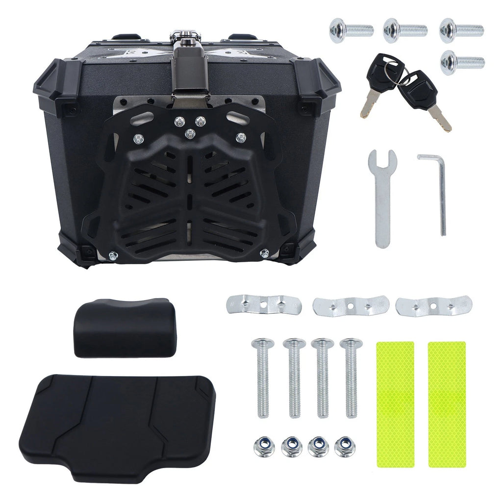 45L Motorcycle Top Case Tail Box for Universal Models (Waterproof)