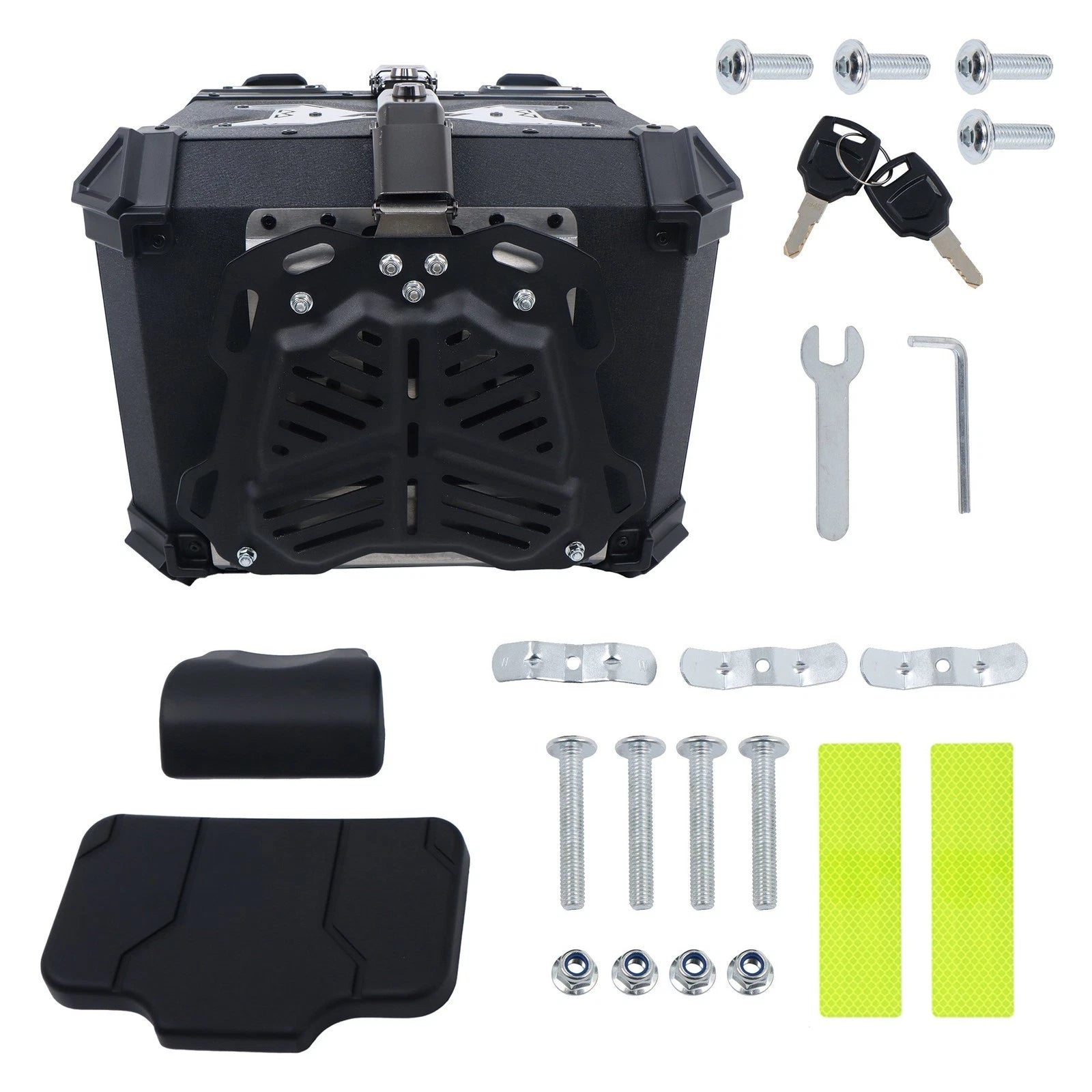 45L Motorcycle Top Case Tail Box for Universal Models (Waterproof)