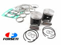 Top End Kit 56mm Piston Gasket Set for Suzuki RGV250 (1989-1995)