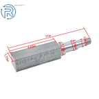 Trailer Axle Spindle for 3500 lbs (1-3/8 Inch to 1-1/16 Inch I.D Bearings)