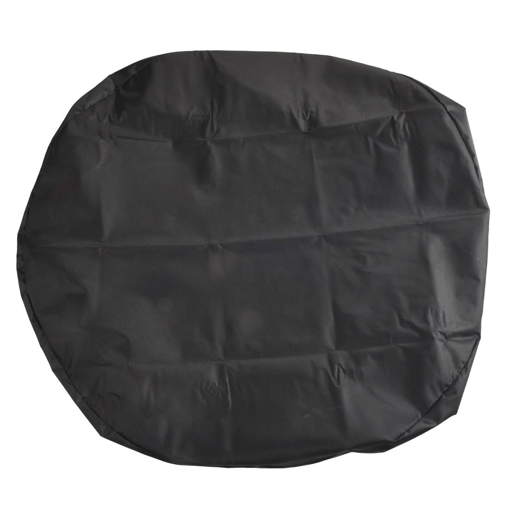 Weatherproof Black Bucket Dust Cover 65CM for Universal Use (420D Oxford)