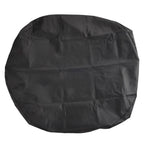 Weatherproof Black Bucket Dust Cover 65CM for Universal Use (420D Oxford)