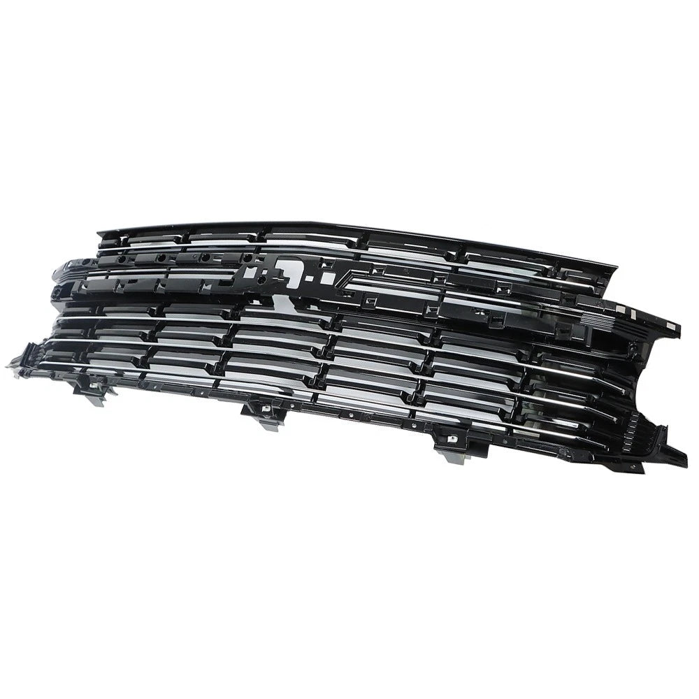 Front Bumper Upper Grille with Chrome Trim for Chevy Tahoe Suburban (2021-2022)