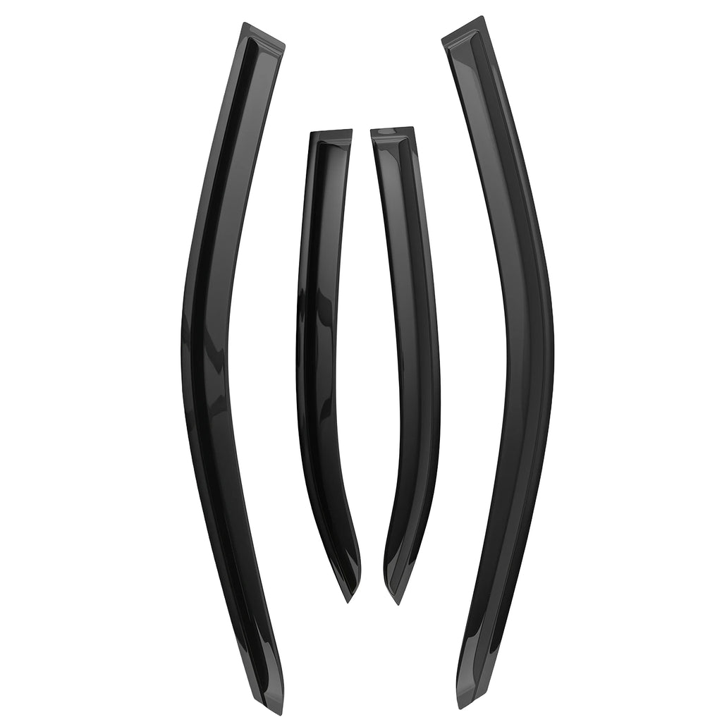 Set of 4 Wind Deflector Window Guards for Lexus IS200t IS250 IS350 (2014–2020)