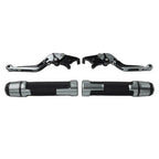 Extendable Brake Clutch Lever Grip Set for Kawasaki Z1000 ZX6R (2003-2023)